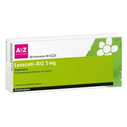 LEVOCETI-AbZ 5 mg comprimidos revestidos por película, 20 unidades