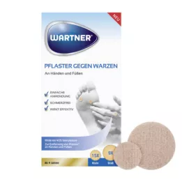 WARTNER Emplastros contra verrugas, 24 pcs