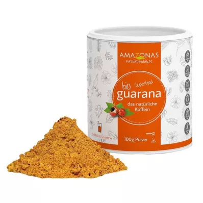 GUARANA BIO Pó puro, 100 g