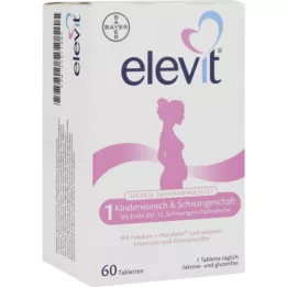 ELEVIT 1 Fertilidade &amp; Comprimidos de gravidez, 1X60 pcs