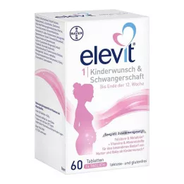 ELEVIT 1 Fertilidade & Comprimidos de gravidez, 1X60 pcs