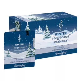 WINTER-TEEGENUSS Saco de filtro de canela, cardamomo e gengibre, 20X2,5 g