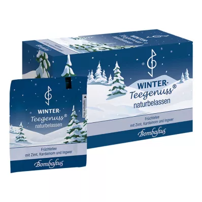 WINTER-TEEGENUSS Saco de filtro de canela, cardamomo e gengibre, 20X2,5 g