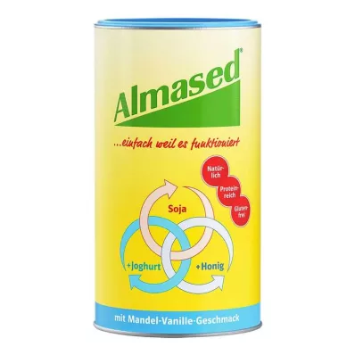 Almased vital food amêndoa baunilha em pó, 500 g Almased vital food amêndoa baunilha em pó, 500 g