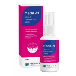 MEDIGEL Spray de limpeza de feridas, 50 ml