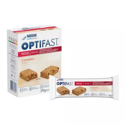 Barra de cereais Optifast, 6X65 g