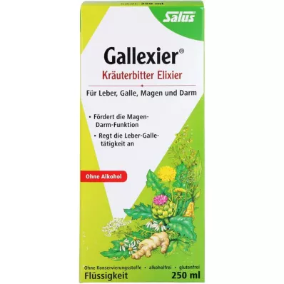 GALLEXIER Elixir Amargo de Ervas Salus Flü.z.E., 250 ml