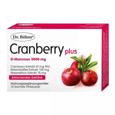 Böhm Cranberry mais grânulos, 10 peças