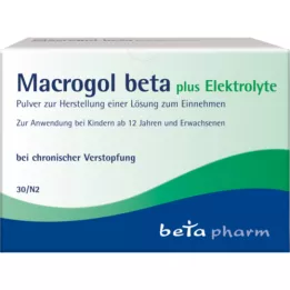 MACROGOL beta plus Electrolyte Plv.para uso oral, 30 unid