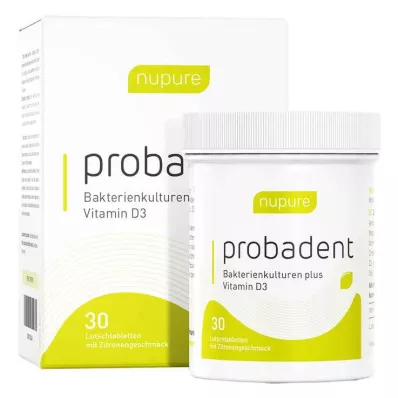 NUPURE probadent probiotic for bad breath Lut., 30 unid
