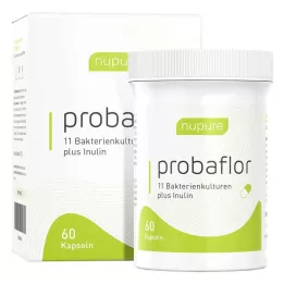NUPURE probaflor probiotics for intestinal rehabilitation capsules, 60 pcs