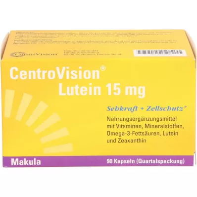 CENTROVISION Cápsulas de luteína 15 mg, 90 unid