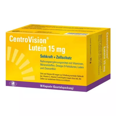 CENTROVISION Cápsulas de luteína 15 mg, 90 unid