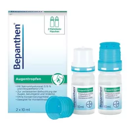 BEPANTHEN Colírio para os olhos, 2X10 ml