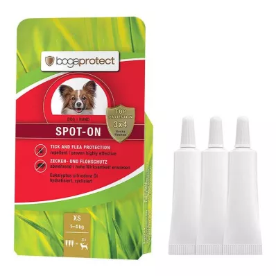BOGAPROTECT SPOT-ON Cão XS, 3X0,7 ml