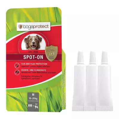 BOGAPROTECT SPOT-ON Cão M, 3X2,2 ml