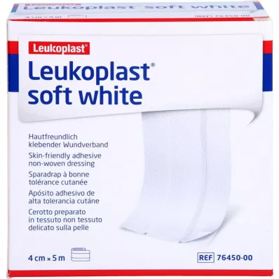 LEUKOPLAST Reboco branco macio 4 cmx5 m rolo, 1 pc