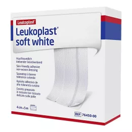 LEUKOPLAST Reboco branco macio 4 cmx5 m rolo, 1 pc