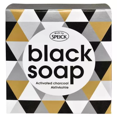 MADE BY SPEICK Sabão preto Sabão de carvão ativado, 100 g MADE BY SPEICK Sabão preto Sabão de carvão ativado, 100 g
