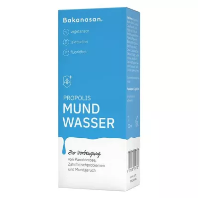 BAKANASAN Colutório de própolis, 50 ml BAKANASAN Colutório de própolis, 50 ml