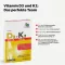 Vitamina D3+K2 2000 U.I., 60 unid