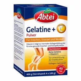 ABTEI Gelatina mais Vitamina C em pó, 400 g