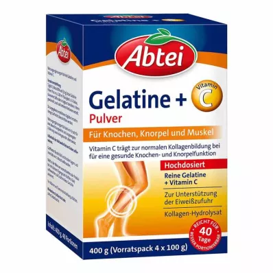 Abbey Gelatina Plus Vitamina C em Pó, 400 g Abbey Gelatina Plus Vitamina C em Pó, 400 g