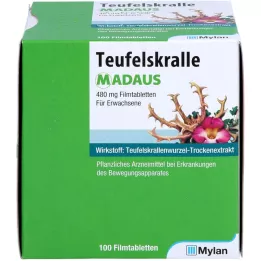 TEUFELSKRALLE MADAUS Comprimidos revestidos por película, 100 unidades