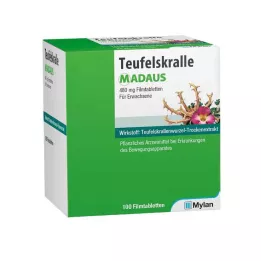 TEUFELSKRALLE MADAUS Comprimidos revestidos por película, 100 unidades