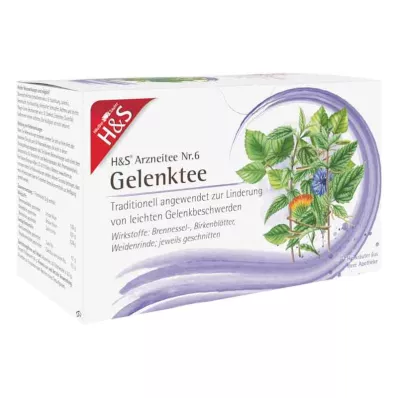H&S Saco de filtro Gelenktee, 20X2,0 g H&S Saco de filtro Gelenktee, 20X2,0 g
