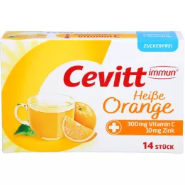 CEVITT Immune hot orange granulado sem açúcar, 14 unid