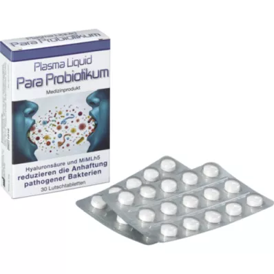 PLASMA LIQUID Pastilhas Para Probiotic, 30 unidades