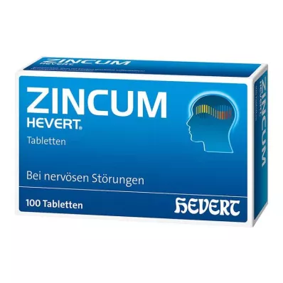 Comprimidos Zincum Hevert, 100 unidades Comprimidos Zincum Hevert, 100 unidades