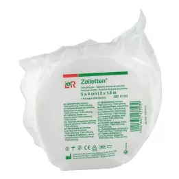 ZELLETTEN Rolo de cotonetes 4x5 cm com redução de germes, 500 pcs