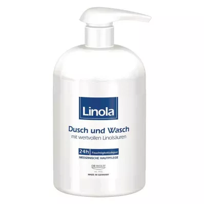 LINOLA Duche e lavatório com doseador, 500 ml