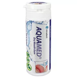 MIRADENT Aquamed goma de mascar para boca seca, 30 g