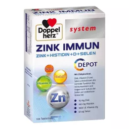 Comprimidos do sistema Doppelherz Zinc Immun Depot, 100 unidades