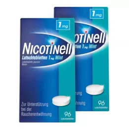 NICOTINELL Pastilhas 1 mg Menta, 2X96 pcs