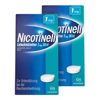 NICOTINELL Pastilhas 1 mg Menta, 2X96 pcs