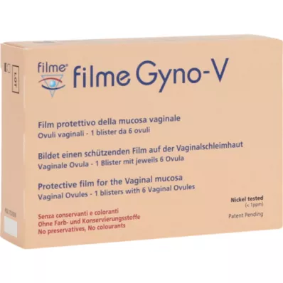 FILME Gyno-V vaginal oval, 6 peças