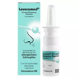 LEVOCAMED 0,5 mg/ml de suspensão para pulverização nasal, 5 ml