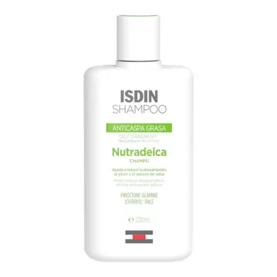 ISDIN Champô Nutradeica para caspa e cabelos oleosos, 200 ml ISDIN Champô Nutradeica para caspa e cabelos oleosos, 200 ml