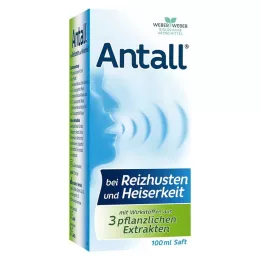 ANTALL para tosse seca e rouquidão sumo, 100 ml