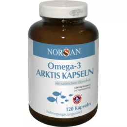 NORSAN Omega-3 Arctic Capsules, 120 cápsulas