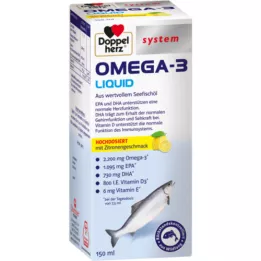 DOPPELHERZ Sistema líquido Omega-3, 150 ml
