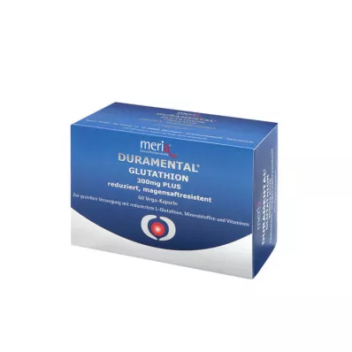 DURAMENTAL Glutatião 300 mg PLUS cápsulas com revestimento entérico, 60 unid