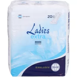 PARAM LADIES EXKLUSIV Inserto para incontinência extra, 20 unidades