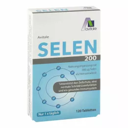SELEN Comprimidos de 200 µg, 120 pcs