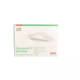 SUPRASORB P sensível PU-Espuma v.non-bor.15x20cm, 10 pcs