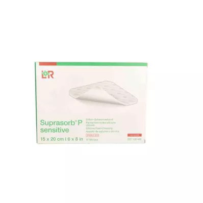 SUPRASORB P sensível PU-Espuma v.non-bor.15x20cm, 10 pcs